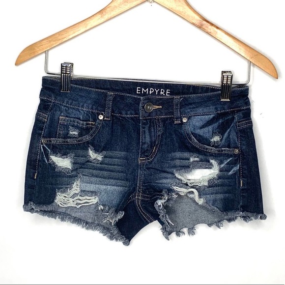 Empyre Pants - Empyre distressed Jenna shorts size 0
